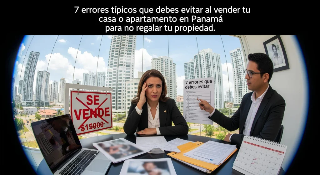Vender mi casa en Panamá: cómo poner el precio correcto sin regalarla 7 errores al vender tu casa